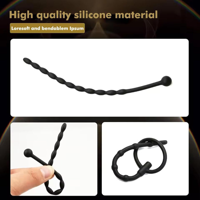 8 Шт. Силиконовые Дилататоры с Пенисным Кольцом, с сильной присоской