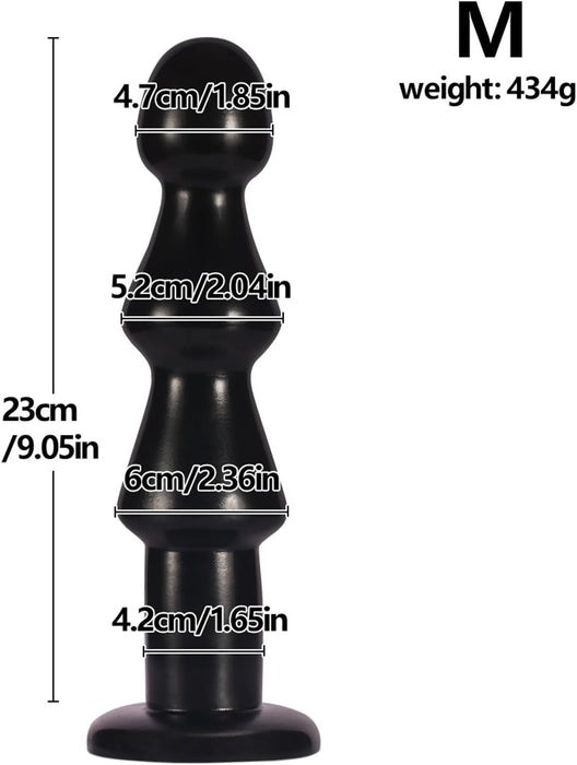 3.0 Balls XXL силиконовый дилдо и большой анальный плаг с сильной присоской