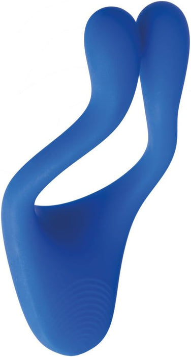 Universāls zils pāru vibrators ar 7 vibrācijas programmām un klusumu