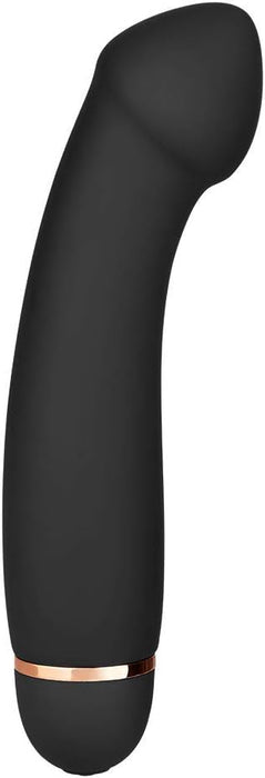 Силиконовый G-точка вибратор с 20 программами вибрации, 18 см, с сильной присоской