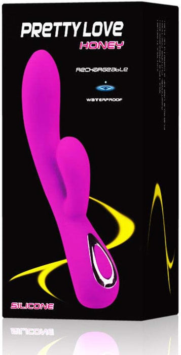 Smart LOVE Vibrators ar uzlādei piemērotu funkciju un papildu G punkta un klitora stimulāciju Honey