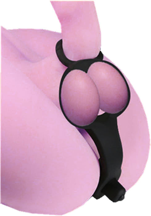 Простатный вибратор для мужчин с пенискольцом и 10 режимами вибрации