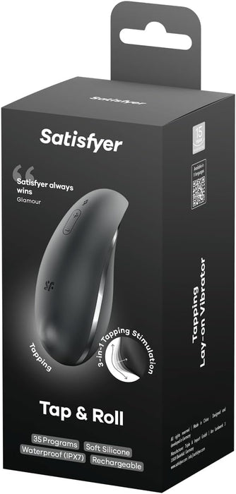 Inovatīvs Tap & Roll Kliitori Stimulators ar Kniebšanas un Ripošanas Kustībām