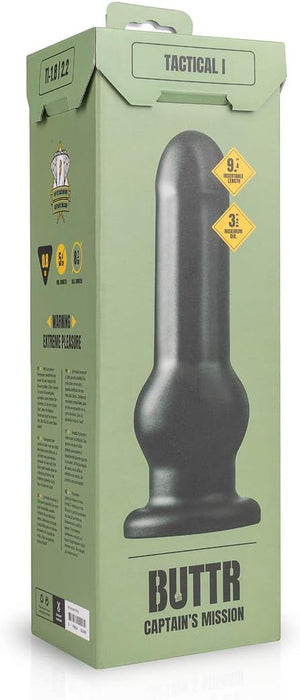 Тактический дилдо с сильной присоской, длина 23,85 см, диаметр 5,4 см