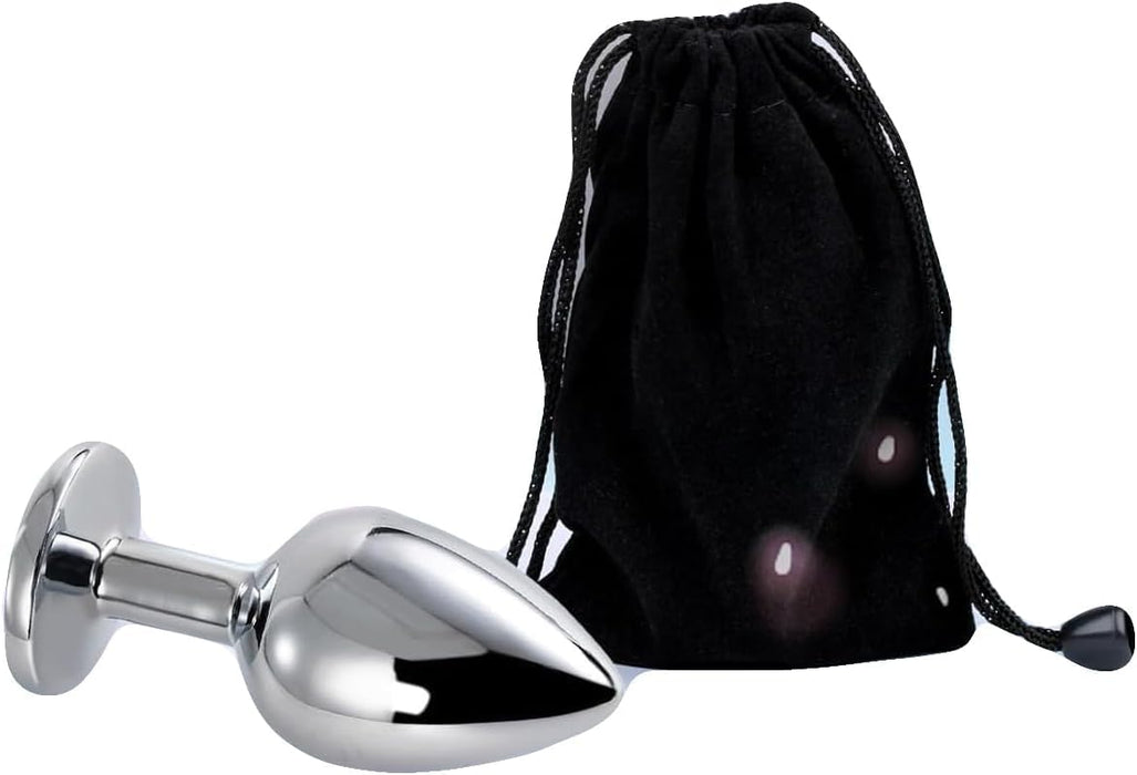 Metāla Anālais Spraudnis ar Kristālu Iesācējiem