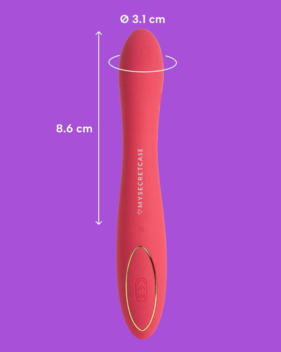 Вибратор для точки G с функцией нагрева и 10 режимами вибрации для женщин