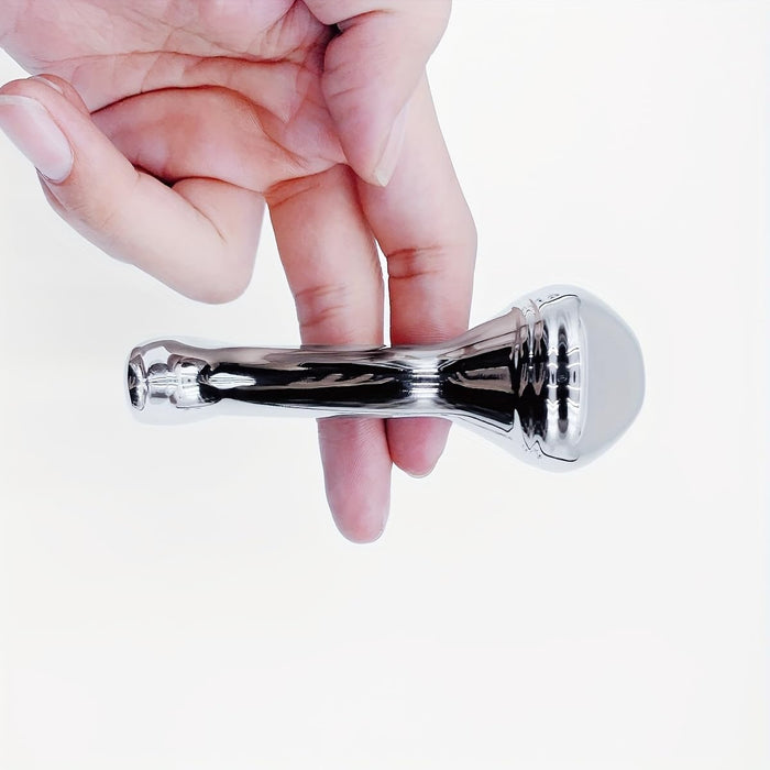 Металлические анальные пробки 3 размера с сильной присоской для мужчин и женщин