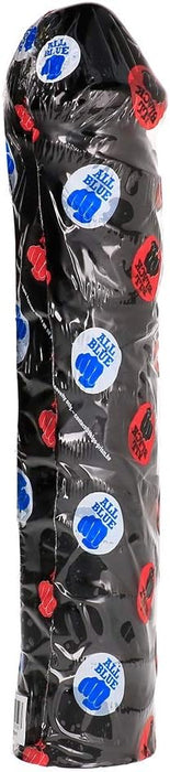 Belgo Prism 31 cm melns X-Man Monster dildo no cietas gumijas