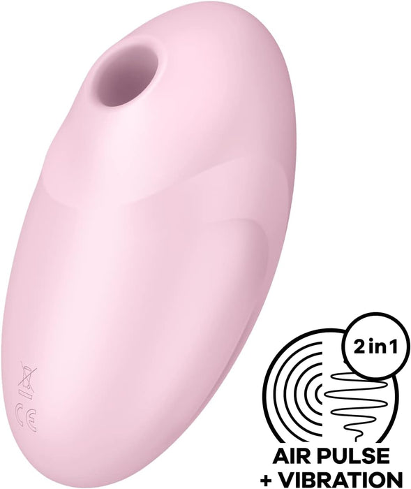 Vulva Lover 3 – silikona vibrators ar spēcīgām pulsējošām viļņiem sievietēm