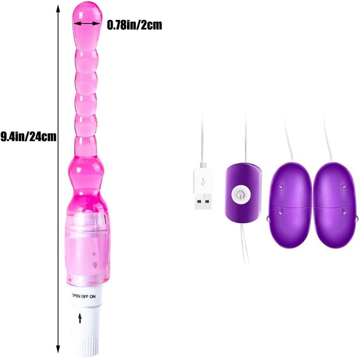 25 daļu BDSM komplekts – ideāls universāls komplekts vakara baudām
