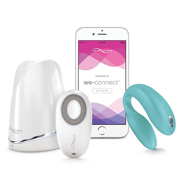 We-Vibe Sync Aqua pāris vibrators