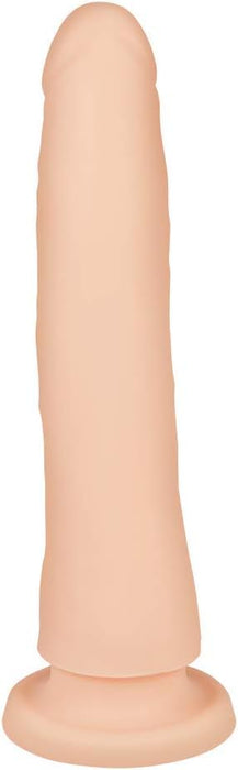 Натуральный фаллоимитатор с сильной присоской, из безопасного силикона, размер S