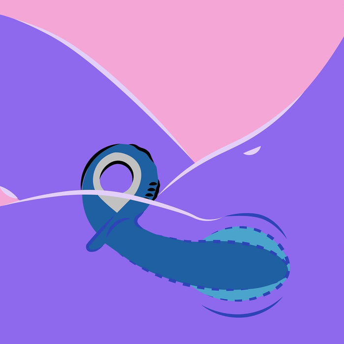 G-punktu Vibrators – silikona, uzpūšams masāžieris ar 21 vibrācijas režīmu