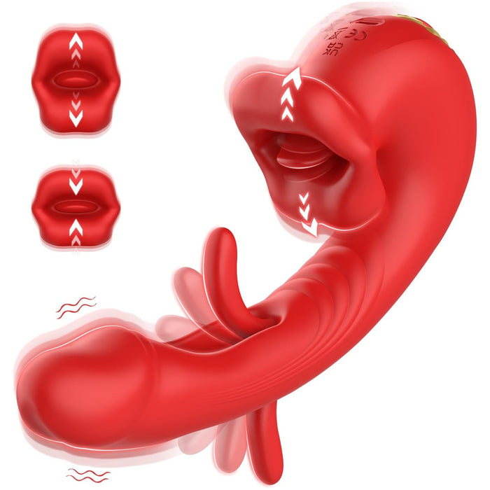 3IN1 Vibrators sievietēm ar G punkta un klitora stimulāciju