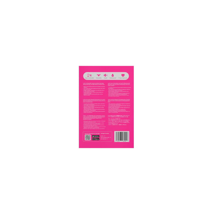 Lovense Lush 4 – pažangus vibruojantis kiaušinis su programėle ir LED apšvietimu