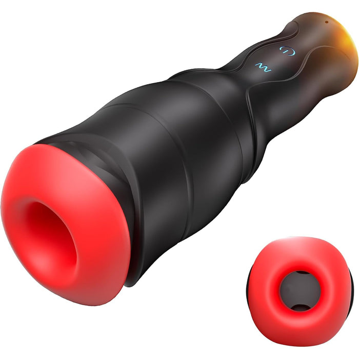 Электрический мастурбатор для мужчин с сильной присоской и 10 режимами вибрации