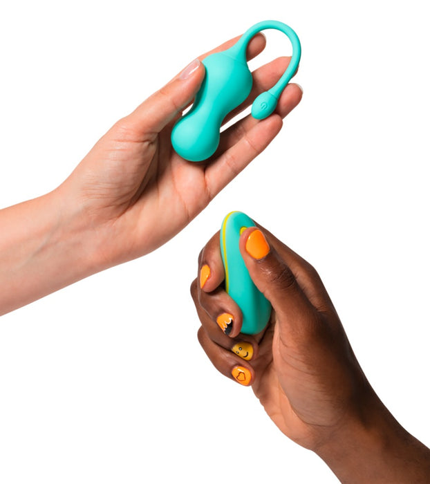 „Cello“ vibro bumbiņas ar 10 vibrācijas režīmiem, tālvadību un ūdensizturīgu dizainu sievietēm