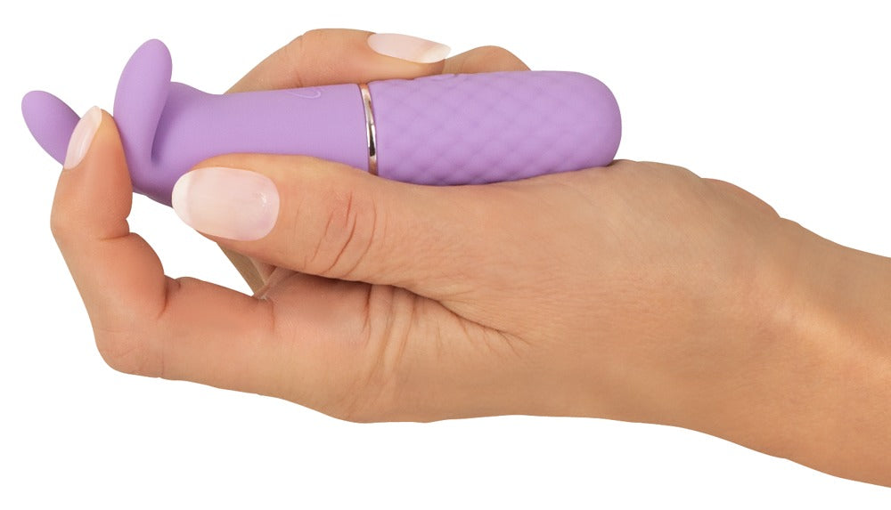 Mini vibrators ar mīkstām vibro-ausīm – intensīvai baudas un diskrētai lietošanai, Cuties 5. paaudze