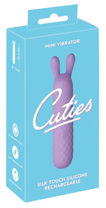 Mini vibrators ar mīkstām vibro-ausīm – intensīvai baudas un diskrētai lietošanai, Cuties 5. paaudze