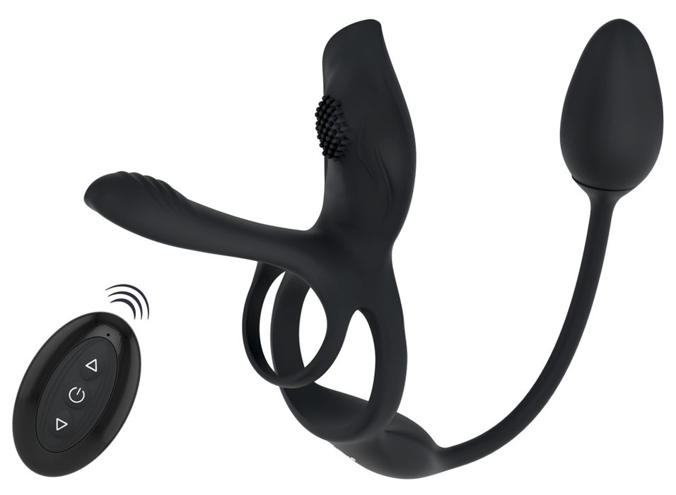 RC daudzfunkcionālais pāru vibrators – 5 rotaļlietas vienā ar tālvadību un klusiem motoriem