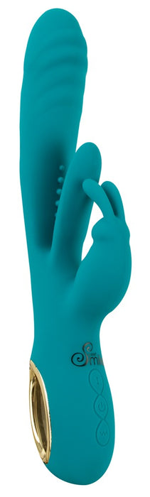 Trīskāršs Rabbit Vibrators ar Spēcīgu Spiedošo Funkciju un G-punkta Stimulāciju Sievietēm