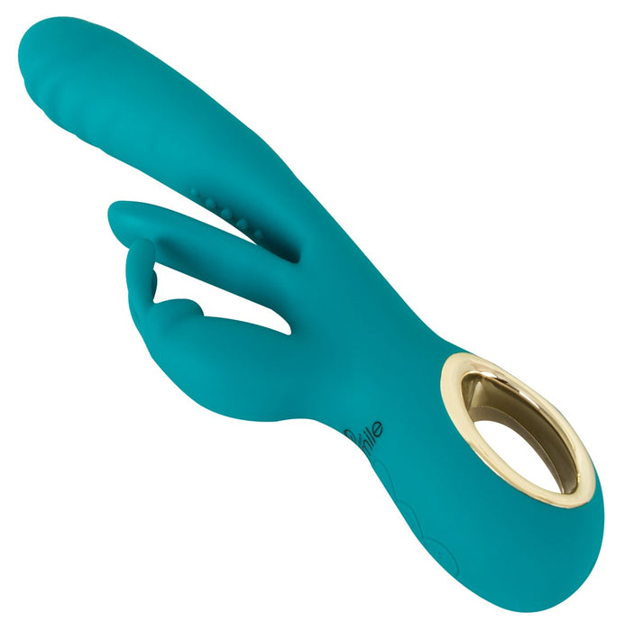 Trīskāršs Rabbit Vibrators ar Spēcīgu Spiedošo Funkciju un G-punkta Stimulāciju Sievietēm