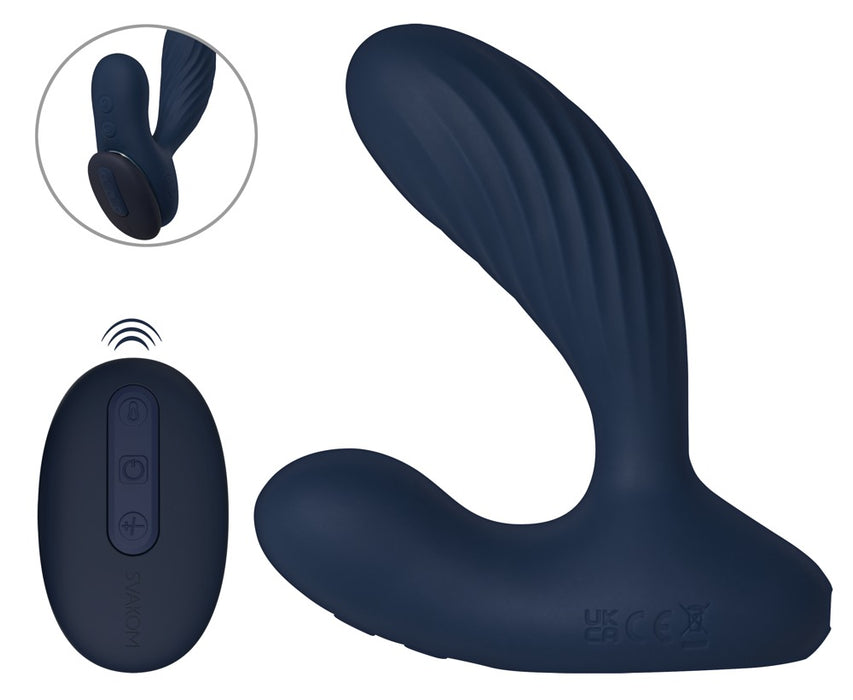 Vick Neo 2 – klusais prostatas un starpenes stimulators ar tālvadību un sildīšanas funkciju