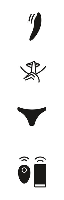 Moxie+ – kluss vibrators ar magnētisku stiprinājumu, 10 vibrācijas režīmiem un tālvadības pulti