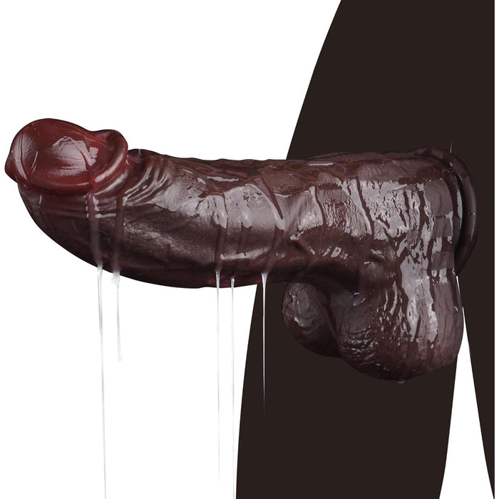 6,6 cm resns liels silikona reālistisks dildo ar spēcīgu piesūcekni