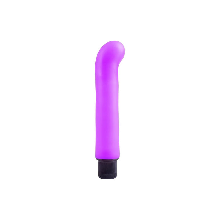 Neon XL G-Spot Softees Vibrators – 18 cm garš, violetā krāsā