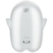 Satisfyer Glowing Ghost White – diskretiškas, intensyvus klitorio stimuliatorius su švytėjimo funkcija ir vibracijomis