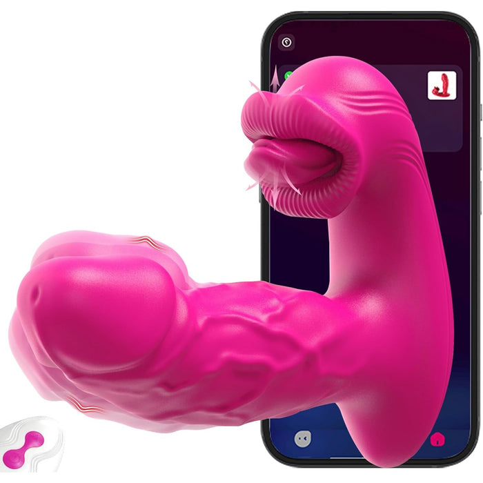 2 в 1 вибратор для женщин с 9 режимами вибрации и сильной присоской