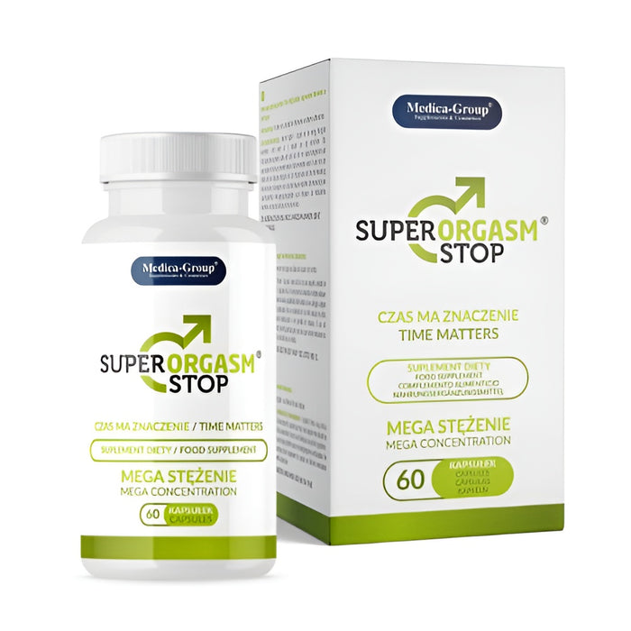 Super Orgasm Stop pārtikas piedeva, 60 kaps.