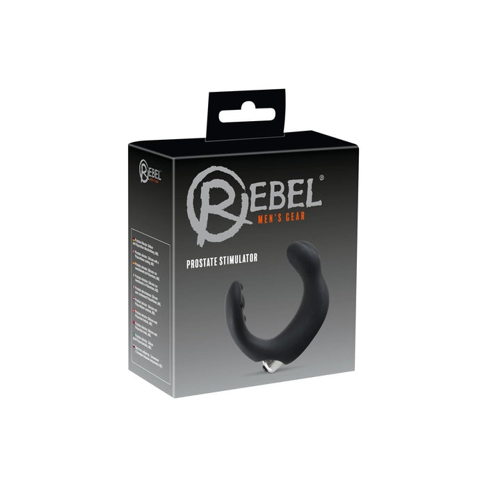 Prostatas stimulators ar maigām vibrācijām un ērti tīrāmu dizainu vīriešiem