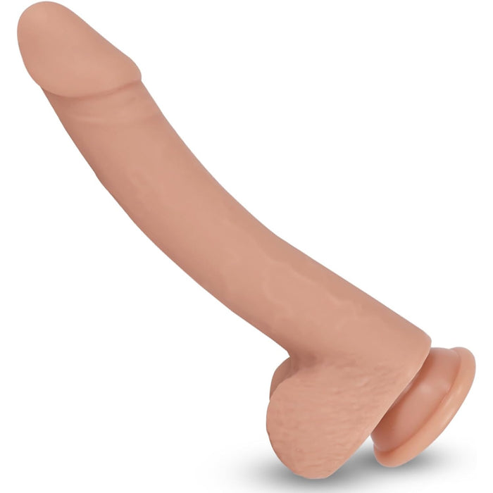 Reālistisks silikona dildo ar spēcīgu piesūcekni sievietēm un vīriešiem