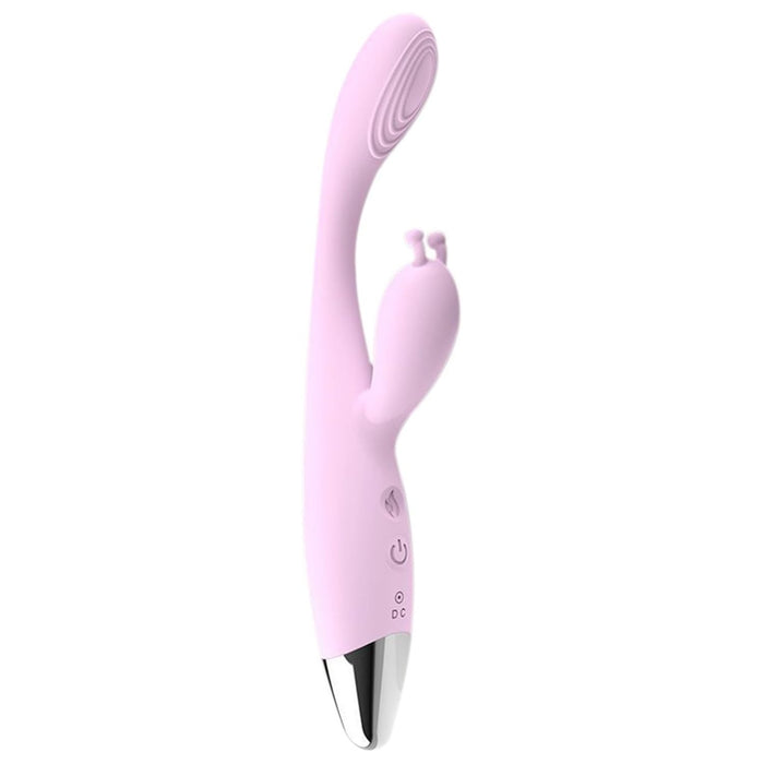 Dubults motors sievietēm vibrators ar 12 režīmiem un 42° sildīšanu