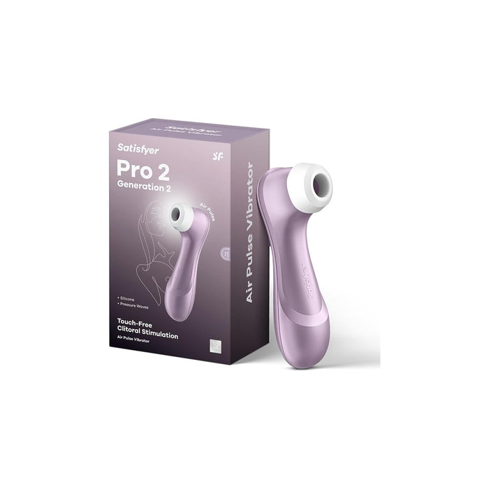 Pro 2 Vibrators ar Spiediena Viļņiem un Vibrāciju - Klusa Klišu Stimulācija