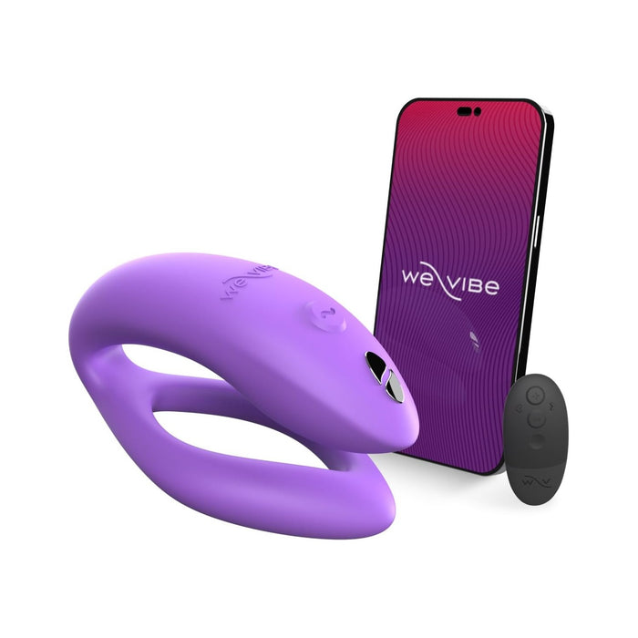 Sync O парный вибратор для женщин с дистанционным управлением и приложением, с сильной присоской