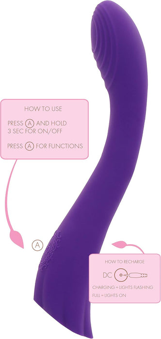 Dahlia G-punkta vibrators ar spēcīgu piesūkni – izsmalcinātas baudas mirkļi