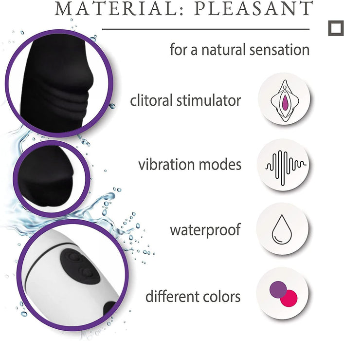 Rabbit вибратор для женщин 19 см с 30 режимами вибрации с сильной присоской