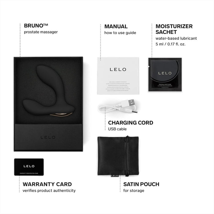 BRUNO – персональный тренажер тазового дна с вибрацией для мужчин с сильной присоской