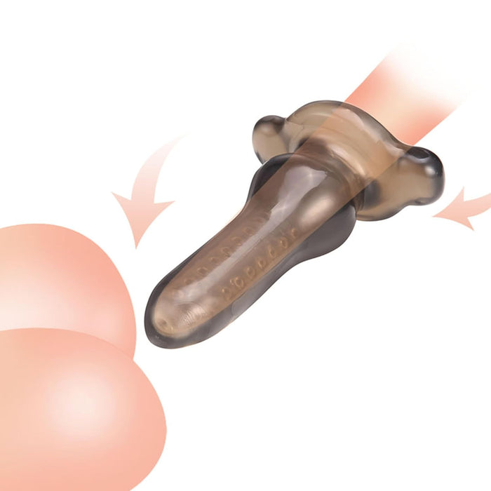 Vīriešu prostatīta masāžas un dilatatora komplekts ar TPE tuneli drošai stimulācijai