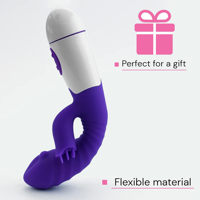 19 cm vibrators sievietēm ar spēcīgu G punkta un klitora vibrāciju