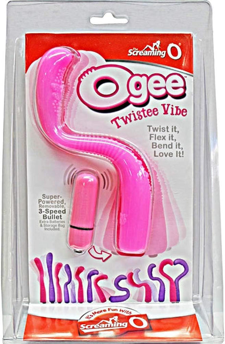 Elastīgs G punktu vibrators divās krāsās – Blush Pink un Lavender Purple