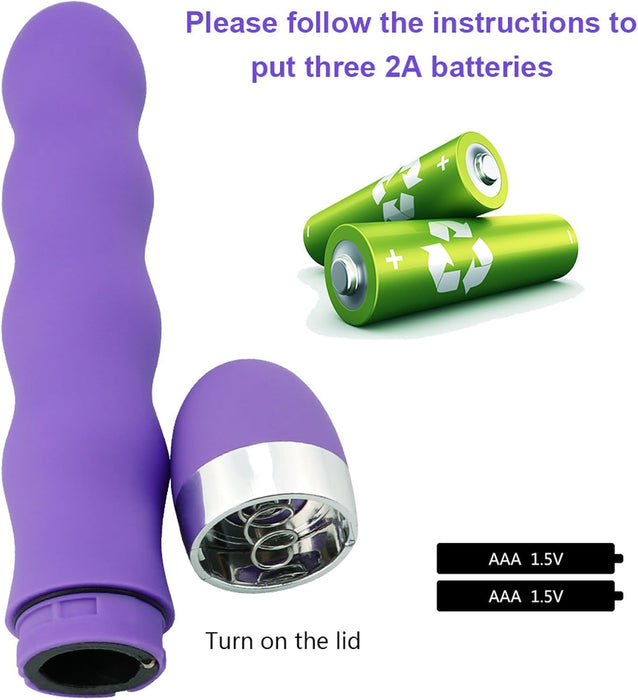 Вибратор для G-точки из силикона с 10 режимами вибрации, водонепроницаемый с сильной присоской