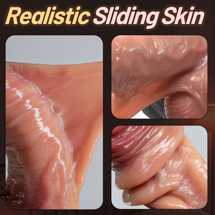 Реалистичный силиконовый страпон для женщин с сильной присоской