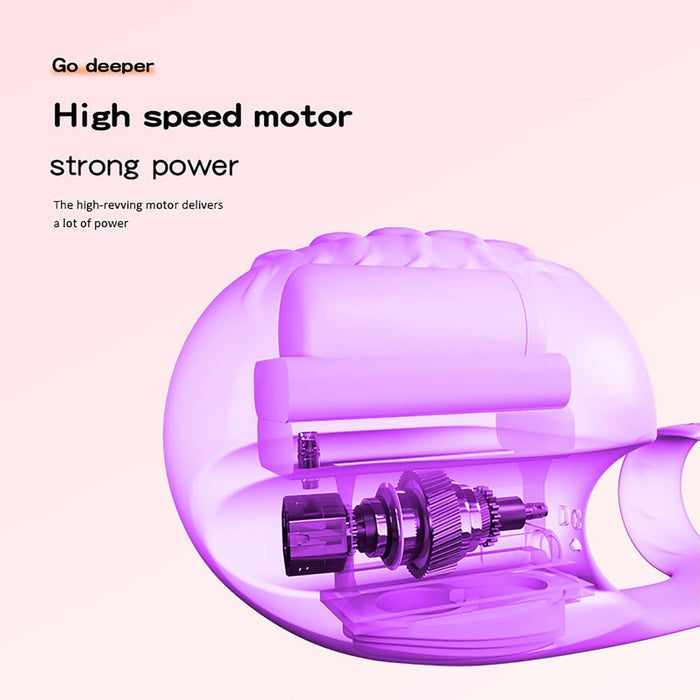 Elegants pirkstu vibrators ar 10 vibrācijas režīmiem intīmai baudas pieredzei