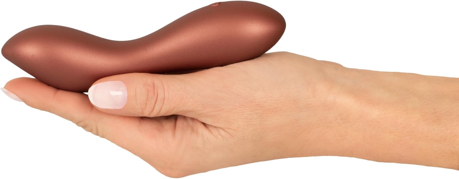 Гибкий мини-вибратор Sweet Smile для точки G с сильной присоской