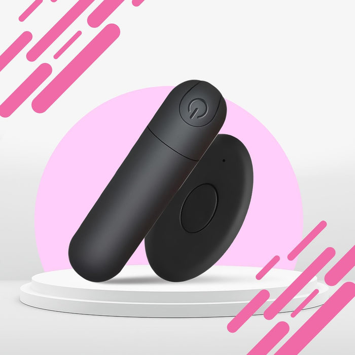 Маленькое виброяйцо с дистанционным управлением и 10 режимами вибрации с сильной присоской