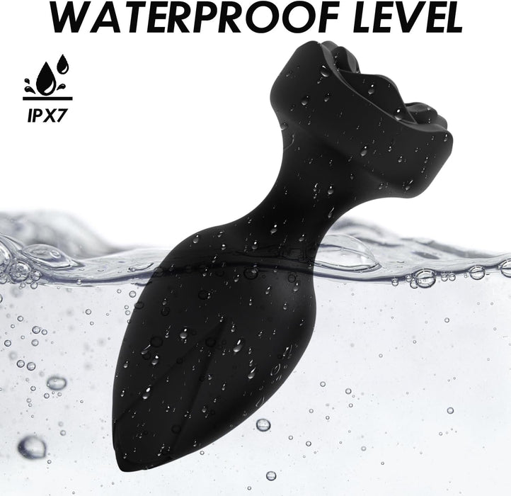 Anālais vibrators ar 9 vibrāciju režīmiem un tālvadību pāriem